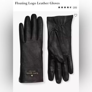 NWOT Kate Spade Leather gloves